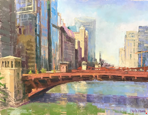 "West from Wabash" Giclee Print