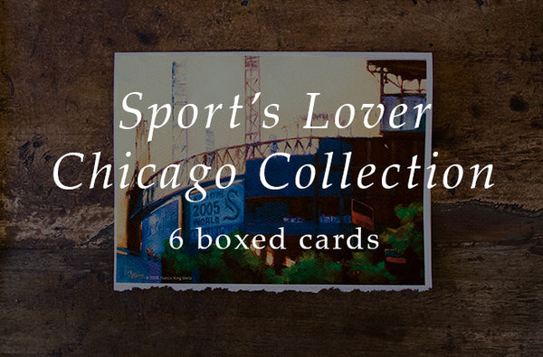 Sport's Lovers - Chicago Collection - Greeting Cards